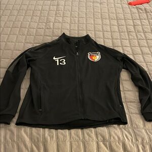 5/$25 BUNDLE OPTION Nike Black Full-Zip Jacket with Texans logo